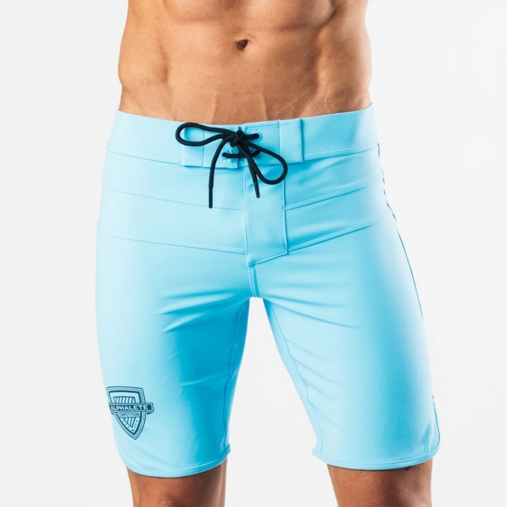 Brand New Mens Alphalete Titan Board Shorts sz 30 color Surfside
